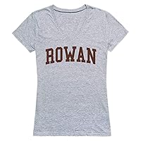 Rowan University Game Day Women's Tee T-Shirt Heather Grey Medium
