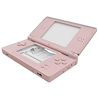 Cherry Blossoms Pink Replacement Full Housing Shell for Nintendo DS Lite, Custom Handheld Console Case Cover with Buttons, Screen Lens for Nintendo DS Lite NDSL - Console NOT Included