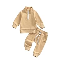 Baby Boys Clothes 3 6 9 12 18 24M 3T Pants Set Hooded Patchwork Hoodie Sweatpants Fall Winter Outfit