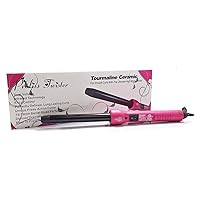 Twister Tourmaline Ceramic For Smooth Curls 19 mm With High-shine finish Pink