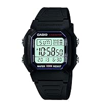Casio Mens Classic Digital Sport Watch - W800H-1AVCF