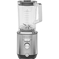 Blender | 5-Speed + Pulsing Option | Kitchen Essentials Blender for Shakes, Smoothies & More | Large 64 oz Tritan Jar, 7-9 Servings per Batch | Stainless Steel Blades & Exterior Finish | 1000 Watts