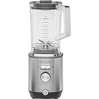 GE Blender | 5-Speed + Pulsing Option | Kitchen Essentials Blender for Shakes, Smoothies & More | Large 64 oz Tritan Jar, 7-9 Servings per Batch | Stainless Steel Blades & Exterior Finish | 1000 Watts