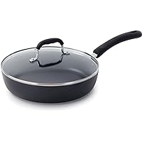 T-fal Experience Nonstick Fry Pan 10 Inch Induction Oven Safe 400F Cookware, Pots and Pans, Dishwasher Safe Black