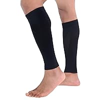 CompressionZ Calf Sleeves (20-30mmhg) - Compression Socks for Shin Splints, Running, Nurses, Leg Pain for Men & Women