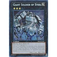 YU-GI-OH! - Giant Soldier of Steel (ABYR-EN085) - Abyss Rising - 1st Edition - Secret Rare