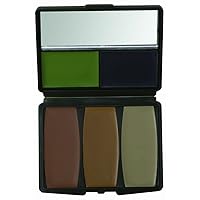 Hunters Specialties Camo-Compac 5 Color Makeup Kit - Pocket Size Long-Lasting Easy-to-Use Concealment Makeup for Hunting, 5 Color Military Forest Makeup KIT