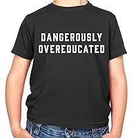 Dangerously Overeducated - Childrens/Kids Crewneck T-Shirt