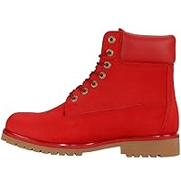 Lugz Men's Convoy Fashion Boot, Mars Red/Gum, 11