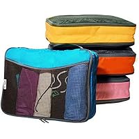 OW-Travel Easy to Organise Packing Cubes for Suitcases. Clothes Storage with Travel Cubes a Travel Organiser for Travel Bag Backpack Luggage. Accessories Holiday Essentials.