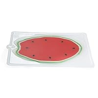 Charles Viancin - Watermelon Flexible Silicone Cutting Board - Won’t Dull your Knives - BPA-Free, Plastic Free, Food-Grade Silicone - Dishwasher Safe - Medium 8x11” / 25x28cm