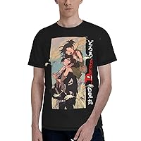 Anime Dororo T Shirt Men Short Sleeve Shirts Fashion Casual Tee