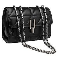 TNGN Crossbody bag for Women, PU Leather Shoulder Bag, Women’s Handbag Tote Messenger bag with Adjustable Chain Strap