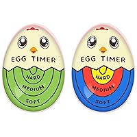 Egg Timer That Goes in Water for Boiling Eggs Soft Hard Boiled Egg Timer, Green & Color