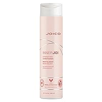 Joico InnerJoi Strengthen Conditioner | For Damaged, Color-Treated Hair | Sulfate & Paraben Free | Naturally-Derived Vegan Formula