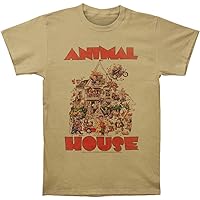 Animal House Men's The House T-Shirt Heather Khaki