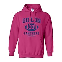 Dillon 33 Football Retro Sports Novelty DT Sweatshirt Hoodie