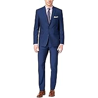 Vince Camuto Mens Slim Fit Two Button Formal Suit