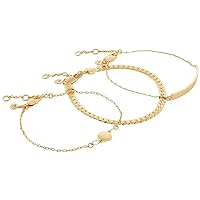 Madewell 3-Pack Chain Bracelet Set