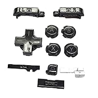 New Black Color for 3DS Extra Buttons Set 11 PCS Replacement, for Nintendo Old 3DS Small Console, ABXY / D-Pad / L R Left Right Shoulder / Power / Volume / 3D Switch Key Button Accessories