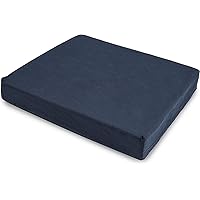 DMI Seat and Chair Cushion for Office Chairs, Wheelchairs, Scooters, Kitchen Chairs or Car Seats, FSA HSA Eligible, for Support and Height while Reducing Stress on Back, Tailbone or Sciatica