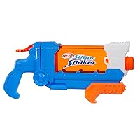 Super Soaker Flip Fill Water Blaster, 4 Spray Styles, Fast Fill, 30 Fluid Ounce Tank, Water Toys for 6 Year Old Boys & Girls & Up