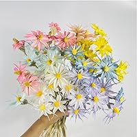 30 Pcs Mixed Color Mini Oncidium Dried Flowers Bulk - 17