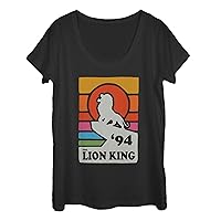Fifth Sun Disney Lion King Vintage Pride Women's Short Sleeve Tee Shirt