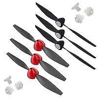 Top Race Spare Propellers TR-C285G Rc Plane and TR-C385 4 Channel Remote Control Airplane with Propeller Savers and Adapters and Spare Propellers TR-P51 Rc Plane 4 Channel Remot contr