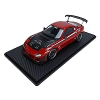 Scale Car Models for Mazda Feed Modified RX-7 FD3S 1:18 Resin Car Model Collectible Die-Cast Adult Vehicle Toys Pre-Built Model Vehicles