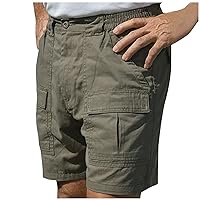 Men's Shorts Cargo Short Multi-Pocket Stretch Shorts Outdoor Athletic Hiking Tactical Shorts Casual Summer 2023