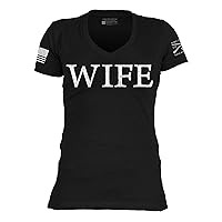 Grunt Style Wife Defined Women's V-Neck T-Shirt