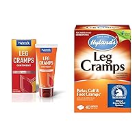 Leg Cramps Ointment & Caplets, Natural Calf, Leg & Foot Cramp Relief