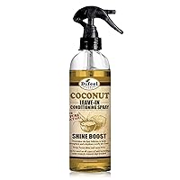 Shine Boost Leave in Conditioning Spray with 100% Pure Coconut Oil 6 ounce