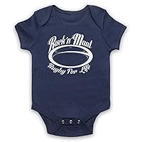 Unisex-Babys' Ruck and Maul Rugby for Life Baby Grow