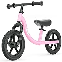 XJD Toddler Balance Bike 2 Year Old, 12 inch No Pedal Bicycle for Girls Boys Ages 18 Months to 5 Years Old Toddler Training Push Bike Adjustable Seat