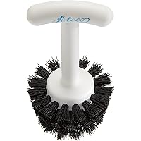 Ateco with Stiff Nylon Bristle Muffin Pan Cleaning Brush Head with , 2-Inch Diameter