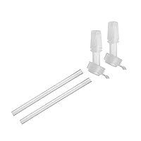 CamelBak eddy+ Kids Bottle Replacement Bite Valves and Straws Accessory, Clear