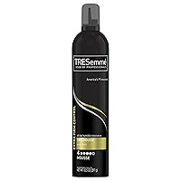 TRESemmé Tres Mousse Tres Extra Hold, Extra Firm Control Mousse, Frizz Control with Flexible Feel, Hair Styling Mousse, Styling Foam for All Hair Types, Humidity Resistant, 10.5 oz