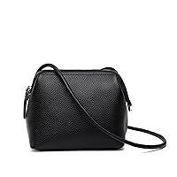 Genuine Leather Women Handbags Soft Cowhide female Shoulder Bag Small solid color Messenger Bag for women