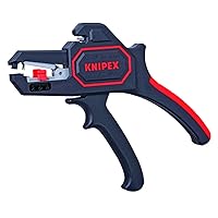 KNIPEX Automatic Wire Stripper 10-24 AWG, 7.25