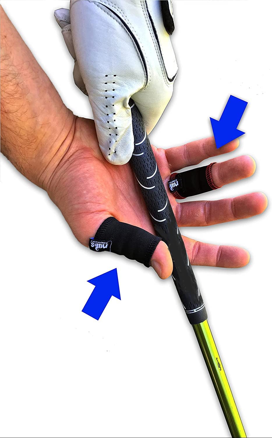 JerkFit NUBS, Finger Caddies - Thumb and Finger Sleeves to Prevent Golf blisters. (Pair)