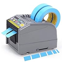 RT-7000 Automatic Sticky Tape Dispenser Loop Mode to Set Up 6 Different Tape Length and Memory Cutting in Circle/Cutting with Light Trace/Nallow Tapes Good Cutting Effiency Too