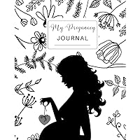 Pregnancy Journal: 9 month + Activities Pregnancy Planner, Organizer and Maternity Keepsake Morden Unisex Notebook for expecting Moms Paperback
