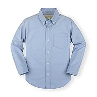 Hope & Henry Boys' Long Sleeve Classic Cotton Oxford Button Down Shirt