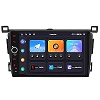 JOYING Car Stereo Carplay for Toyota RAV4 Radio 2013-2018 Android 12 Head Unit 9 inch Touch Screen 8GB+128GB with Android Auto GPS Navigation Bluetooth Mirror Link DSP(JY-TZ186N8)