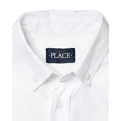 The Children's Place Boys Short Sleeve Oxford Shirt