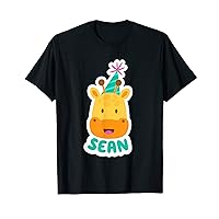 Sean Personalised Funny Happy Birthday Gift Idea T-Shirt