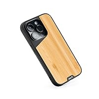 Mous - Case for iPhone 14 Pro Max - Bamboo - Limitless 5.0 - iPhone 14 Pro Max Case MagSafe Compatible - iPhone 14 Pro Max Phone Case Shockproof