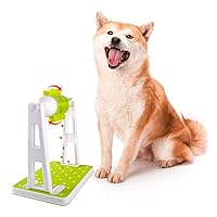 All For Paws Dog Food Slow Feeder,Dog Treat Turbine Feeder,Interactive Dog Toys,Treat Boredom Health Diet Food Dispenser,Cat Food Dispenser